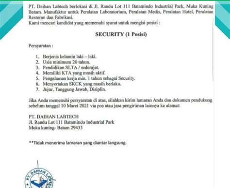 We did not find results for: Lowongan Kerja Di Kuala Tanjung 2021 - Lowongan Kerja PT. Ciomas Adisatwa - Lowongan Kerja Batam ...