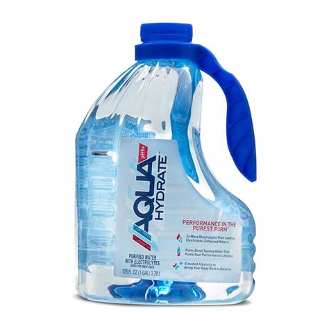 The ph levels of different alkaline waters vary drastically, but this water from perfect hydration is near the top of the list with a ph of 9.5 or higher. Gallon Jug Water | Best electrolyte drink, Muscle milk ...