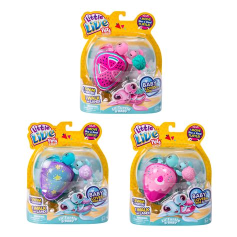 Little Live Pets Lil' Turtle & Baby - Assorted | Kmart