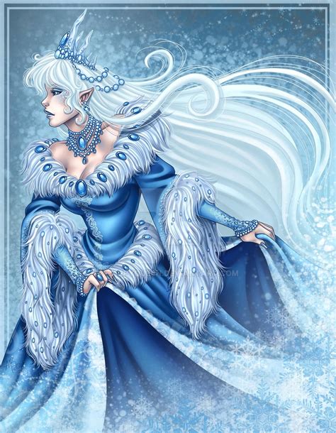 Snow Queen By Harpyqueen On Deviantart Snow Queen Deviantart Fantasy