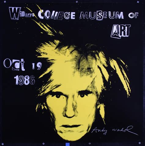 Sold Price Original 1980s Andy Warhol Poster Williams College