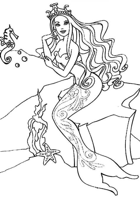 Part two of a barbie coloring book barbie outdoor adventure from merrigold press 1998. Barbie Horse Coloring Page - Coloring Home