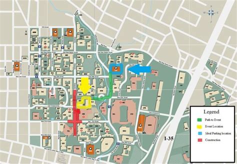 Campus Map And Parking Campus Map Ut Austin Campus Campus