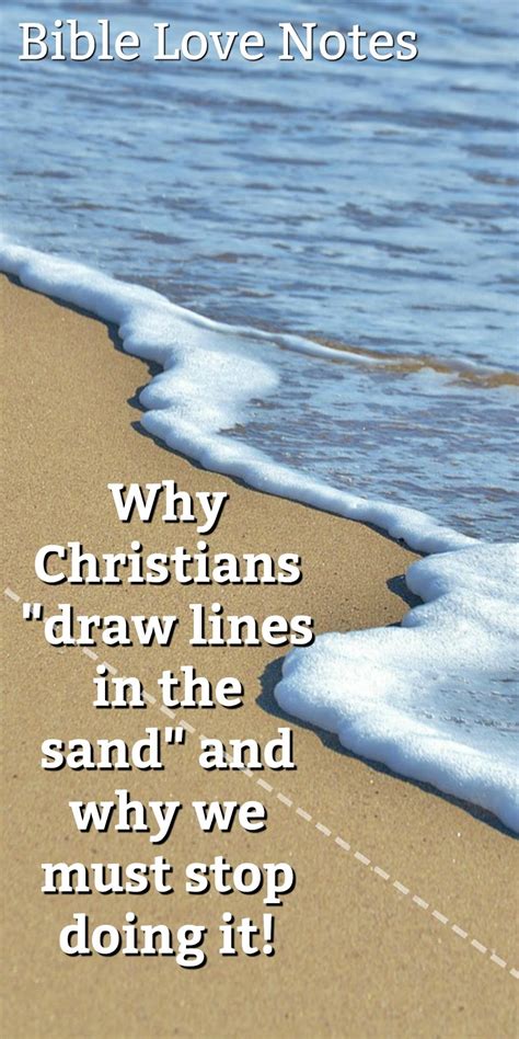 Bible Love Notes Lines In The Sand