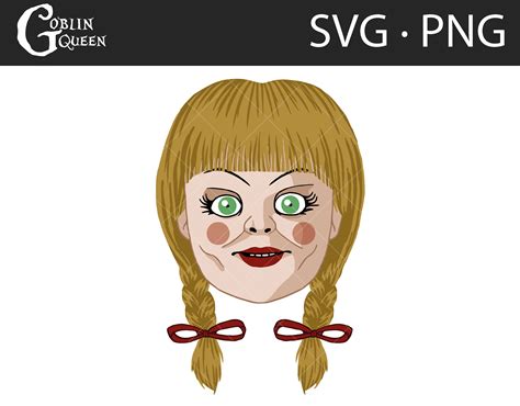 Annabelle Svg Eps Png Horror Svg Vector Design Cutfiles Etsy Finland