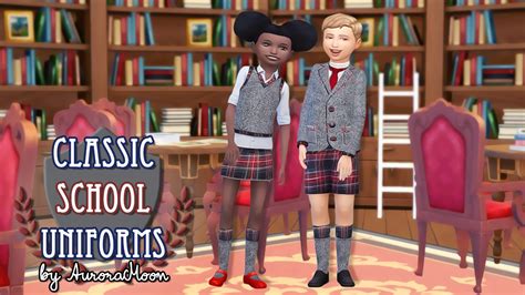 My Sims 4 Blog Classic School Uniforms For Kids By
