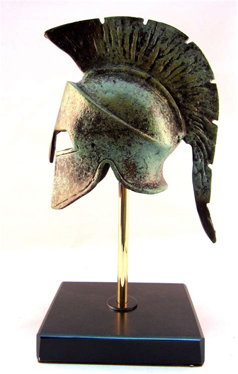 Ancient Greek Spartan Helmet Corinthian Type Warrior Classic