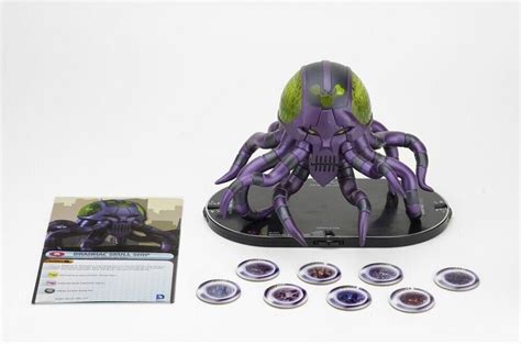 Heroclix Brainiac Skull Ship Purple Green Variant Dc Wizkids Exclusive