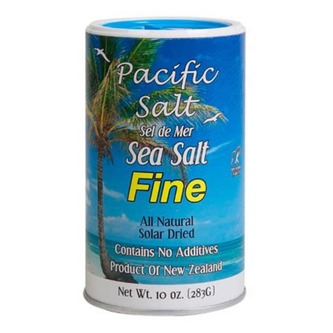 Sea Salt Shaker Fine 10 Oz 10 Oz Kroger