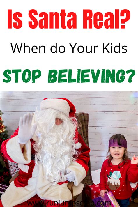 Stop Believing In Santa When Do Your Kids Ask Is Santa Real