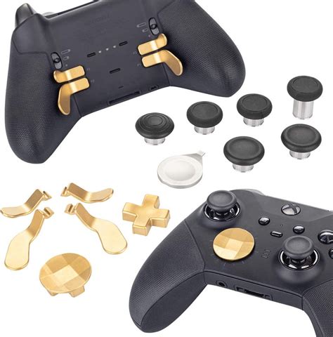 Elite Series Controller Replacement Part Custom Accessory Kit Gold Xbox One Xbox Series X
