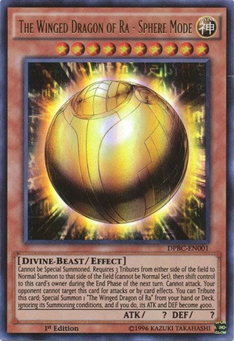 The Winged Dragon Of Ra Sphere Mode Yu Gi Oh Its Time To Duel