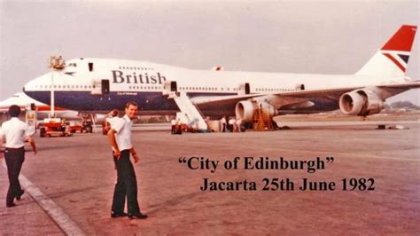 Otd In 1982 British Airways Flight 9 Flies Through Volcanic Ash And
