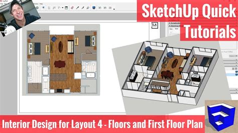 Creating Our First Floor Plan In Layout Sketchup Apartment Interior