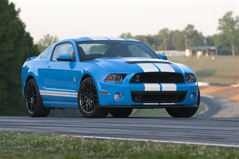 Grabber Blue 2013 Ford Mustang Shelby Gt 500 Coupe