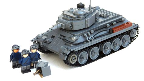 Amazingly Realistic Lego Tanks A Lego A Day