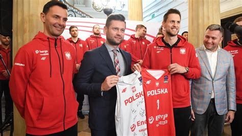 Kamil Bortniczuk przywitał reprezentantów Polski w koszykówce Piękne