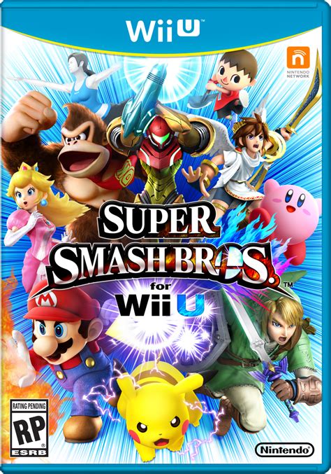 Super Smash Bros For Wii U Box Art By Lucas Zero On DeviantArt