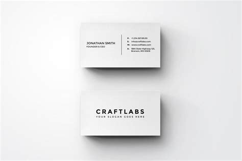 Simple Minimal Business Card By Nazdrag On Deviantart