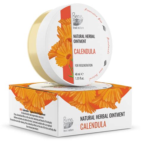 Buy BenePura Calendula Ointment Natural Calendula Cream Wound