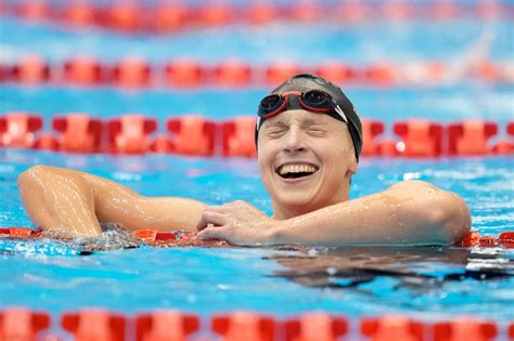 katie ledecky surpasses michael phelps with 16th individual swimming world title news and gossip