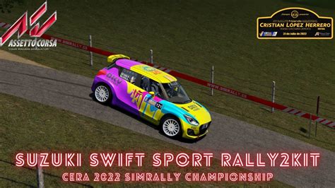 Simrally Suzuki Swift Sport Rally2kit Assetto Corsa Rally Tc