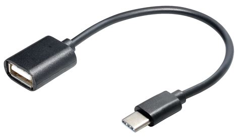 USB 2 0 OTG Adapterkabel USB Typ C Stecker Auf USB A Buchse Computer