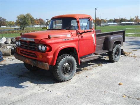 Purchase Used 1959 Dodge Power Wagon W300 4x4 Less Than 100 Made 9