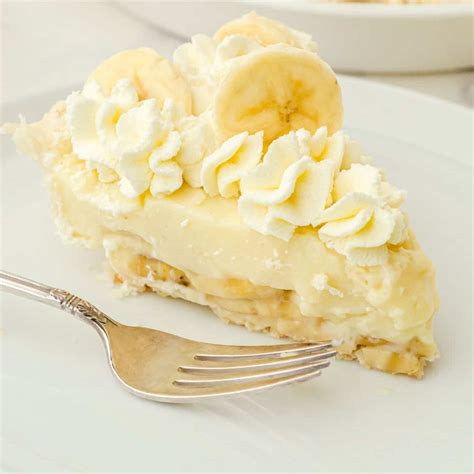 Old Fashioned Banana Cream Pie Recipe Easy Harbour Breeze Home