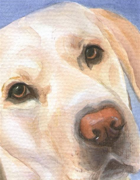 Custom Dog Portrait Pet Portrait Hand Painted Watercolor Etsy