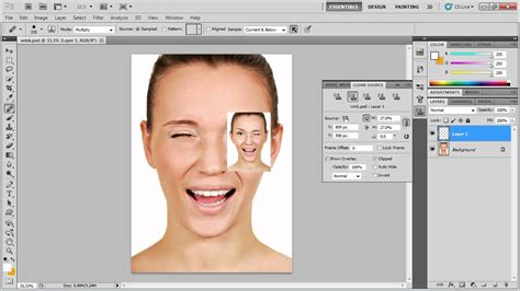 Photoshop Image Repair Tricks Using The Healing Brush And Clone Source