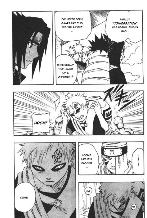 Naruto Shippuden Vol13 Chapter 111 Sasuke Vs Gaara Naruto