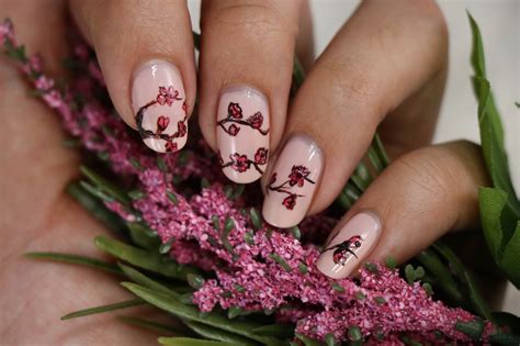 Cherry Blossom Nail Art 🌸 Jackiemontt