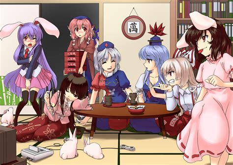 Touhou Wallpaper By Abo 216387 Zerochan Anime Image Board
