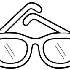 Eyeglasses Coloring Page Ideas Coloring Pages Eyeglasses Online