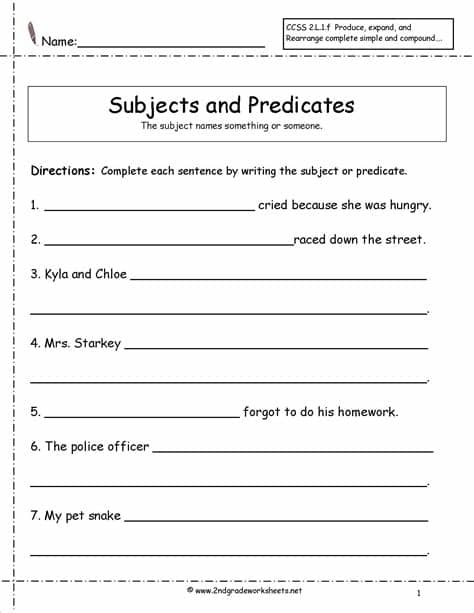 17 Best Images of Simple Sentence Worksheets 6th Grade ...