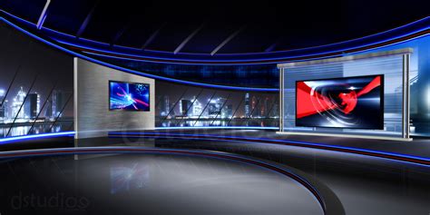 Virtual Studio After Effects Template Tv Studio Ds94