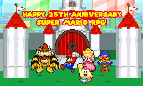 Happy 25th Anniversary Super Mario Rpg By Supercharlie623 On Deviantart