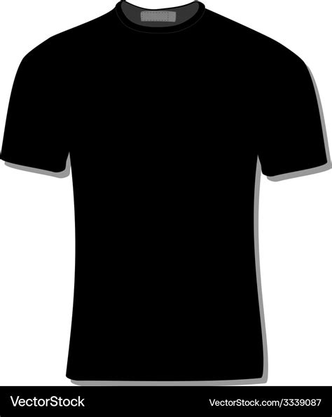 Black T Shirt Svg Template 1100 Svg Png Eps Dxf In Zip File Free