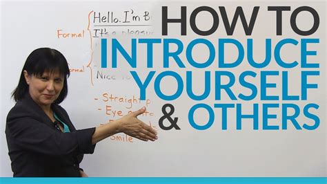 How To Introduce Yourself And Other People Youtube