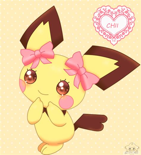 Chii By Jirachicute28 On Deviantart Cute Pokemon Wallpaper Pikachu