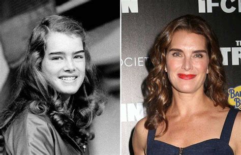 Brooke Shields Celebrities Pinterest The 70s Then And Now And