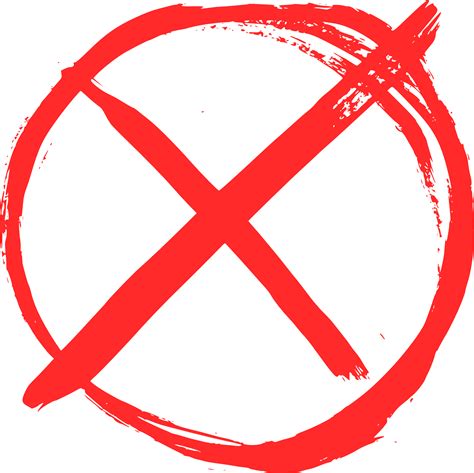 No Icon Png 5 Png Image