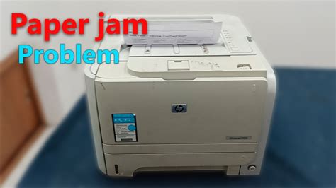 How To Fix Paper Jam Problem Hp Laserjet Printer YouTube
