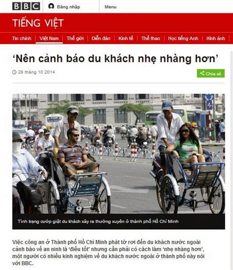 Sự đê Tiện Của Bbc Tiếng Việt Rận Làm Báo