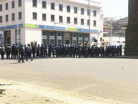 Police Patrol Zimbabwe Capital Before Anti Government Demos Ap News