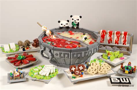 Guy Creates Realistic Lego Hot Pot That Has Us Drooling