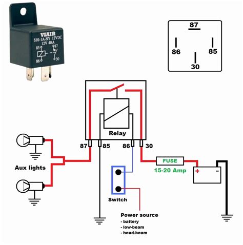 5 Pin Bosch Relay Wiring Diagram Bdaable