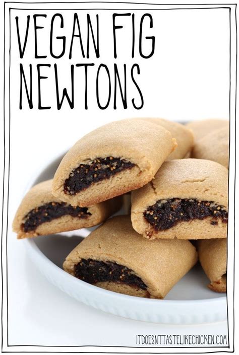 Vegan Fig Newtons Recipe In With Images Vegan Cookies Recipes Vegan Snack Recipes