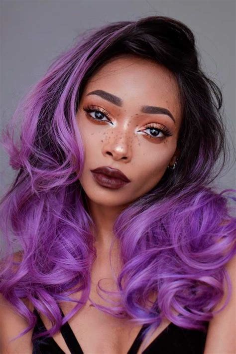 52 insanely cute purple hair looks you won t be able to resist hair color dark hair color